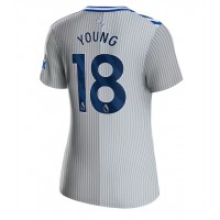 Everton Ashley Young #18 Replica Third Shirt Ladies 2023-24 Short Sleeve